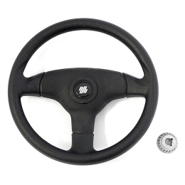 Колесо рулевое Ultraflex 350мм чёрное ударопрочный термопластик (V.60B)